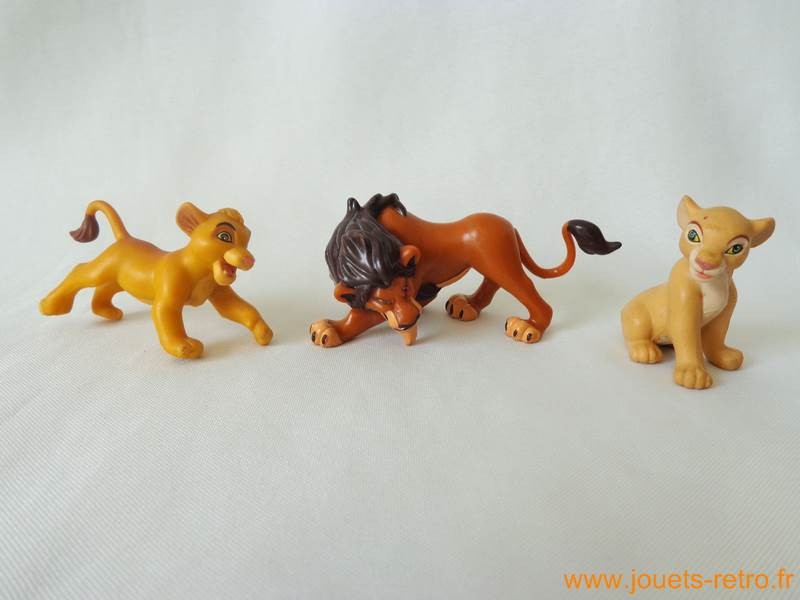 Lot figurines Le Roi Lion - jouets rétro jeux de société figurines et  objets vintage