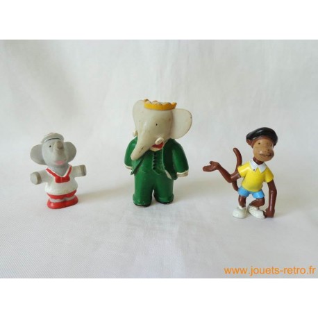 Lot figurines "Babar"