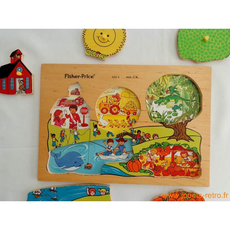 Fisher price cheap puzzles