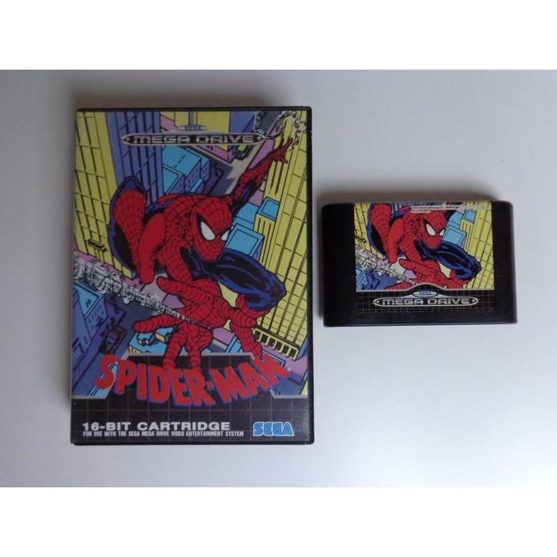 SpiderMan Megadrive jouets rétro jeux de société figurines et objets vintage SpiderMan Megadrive jouets rétro jeux de société figurines et objets vintage
