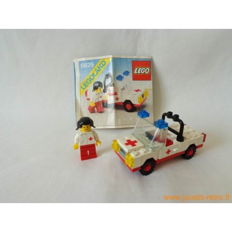 L'ambulance 6629 Lego - jouets rétro jeux de société figurines et objets