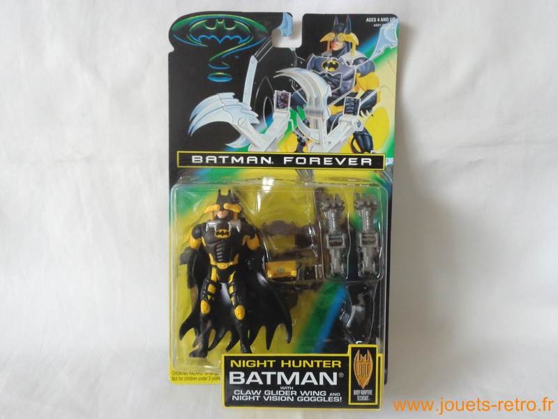 Batman Night Hunter Batman Forever Kenner 1995 - jouets rétro jeux de  société figurines et objets vintage
