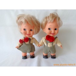 Petites poupées vintage "Dolomiti" Sebino