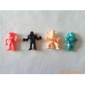 "Les Cosmix" lot de 4 figurines différentes - Idéal 1991