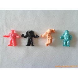 "Les Cosmix" lot de 4 figurines différentes - Idéal 1991