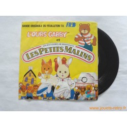 L'ours Gabby et les Petits Malins - disque 45t