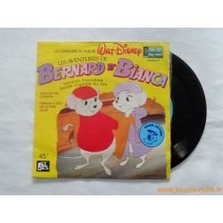 Les aventures de Bernard et Bianca - disque 45t