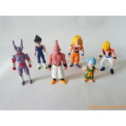 lot 6 figurines Dragon Ball Z "6 Super Guerriers" 1989