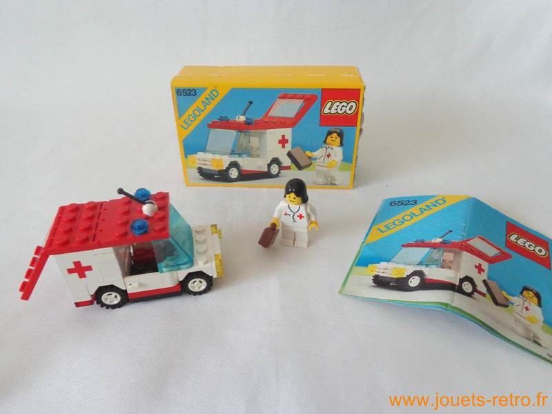 de la Croix-Rouge Lego 6523 - rétro jeux société et objets vintage