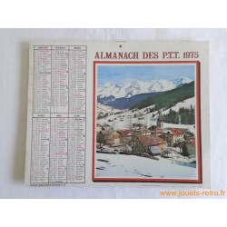 Almanach des PTT 1975 "Le Grand Bornand Annecy"