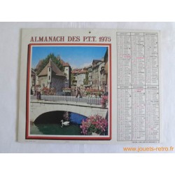Almanach des PTT 1975 "Le Grand Bornand Annecy"