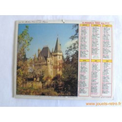 Almanach des PTT 1982 "Luneville"