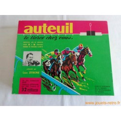 Auteuil Le vrai jeu du tiercé - jeu Dujardin 1965