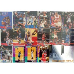 Lot 140 cartes NBA Upper Deck Collector's Choice 95-96 série 1 françaises Jordan