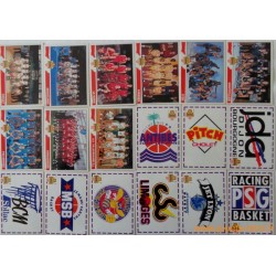 Lot 200 cartes basket LNB Panini 1995