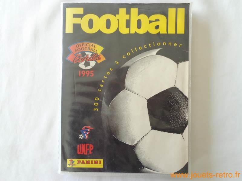 Album cartes Football Panini 1995 - jouets rétro jeux de société