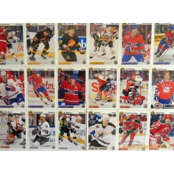 Lot 105 cartes Hockey NHL Upper Deck 91-92 Français