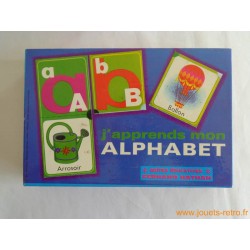 j'apprends mon alphabet - jeu Nathan 1971