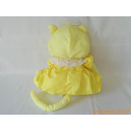Peluche Vintage Fisher Price - Puffalump Vache Blanche - Doudou Collection