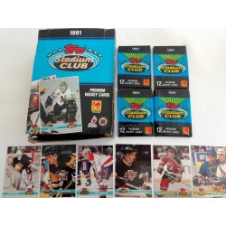 Paquet cartes NHL Hockey Topps Stadium Club 1991
