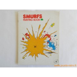 Livre de coloriage "Schtroumpfs" n° 4 1979