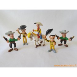 Lot figurines "Lucky Luke" Schleich 1984