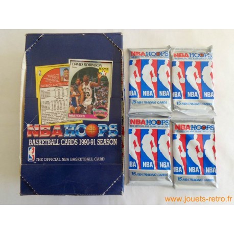 Paquet cartes NBA HOOPS 1990/91 Basketball