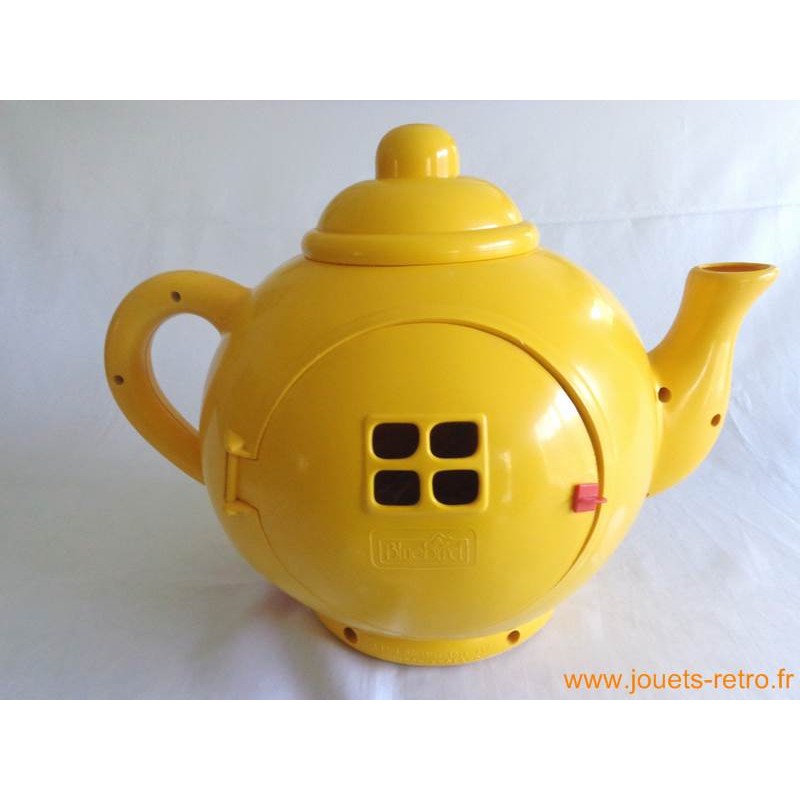 The Big Yellow Teapot Bluebird 1981 - jouets rétro jeux de société  figurines et objets vintage