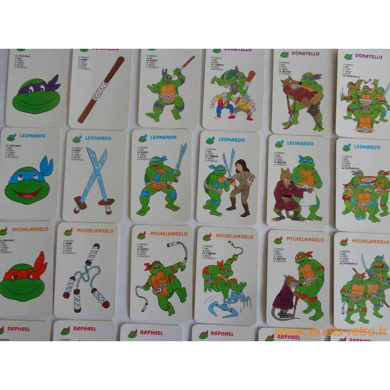 Jeu de Société Vintage Pizza Pizza Tortues Ninja Complet