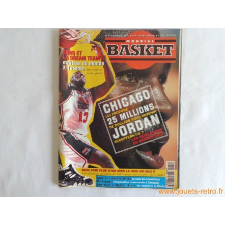 Magazine "Mondial Basket" n° 39 Septembre 1994