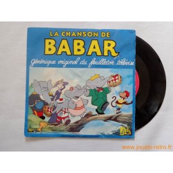 La chanson de Babar - disque 45t