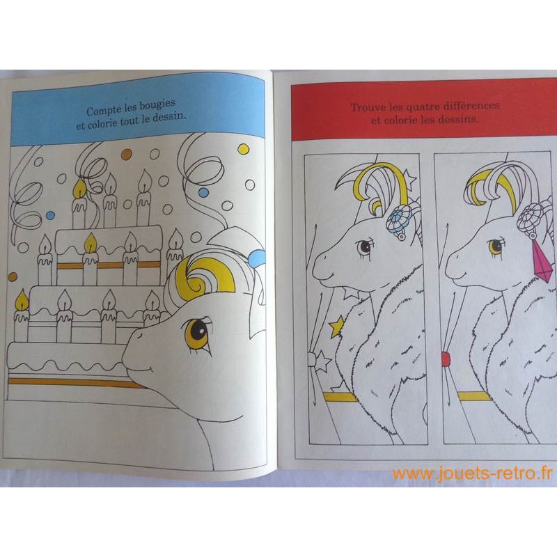 Cahier d'activités et de coloriage Mon petit poney