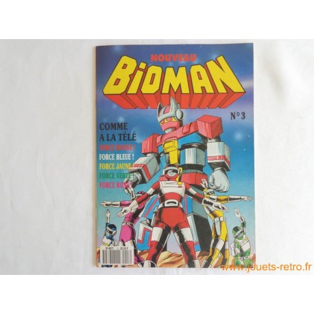 Magazine "Nouveau Bioman n° 3" Tournon 1990