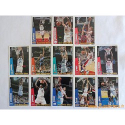Lot 13 cartes NBA Upper Deck Collector's Choice 96-97 Slam Dunk