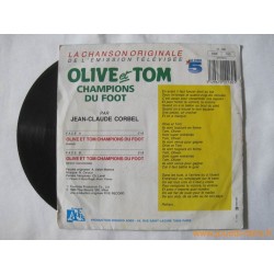 Olive et Tom champion de foot - disque 45t