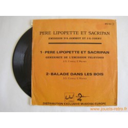 Père Lipopette et Sacripan - disque 45t