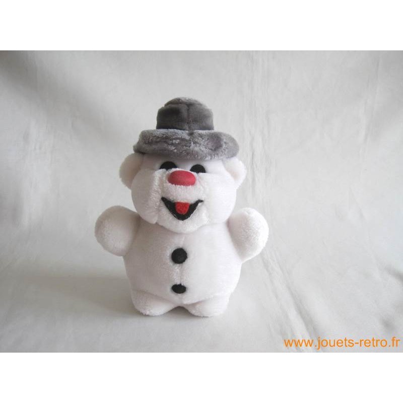 Peluche Bouli le bonhomme de neige 21 cm - jouets rétro jeux de société  figurines et objets vintage