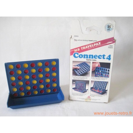 Puissance 4 - jeu de voyage MB 1982