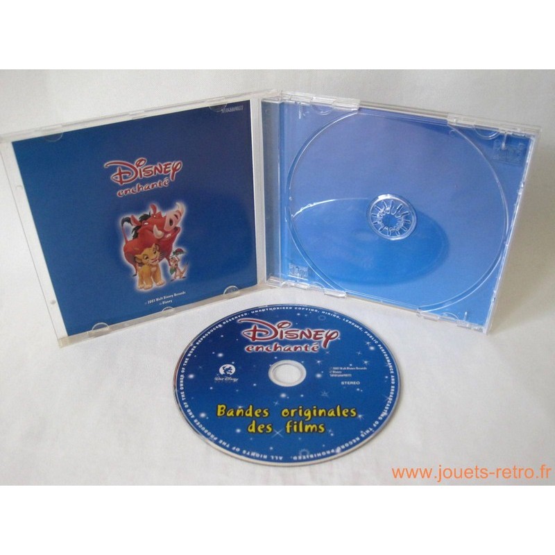 CD Disney enchanté Bandes originales des films - jouets rétro jeux de  société figurines et objets vintage
