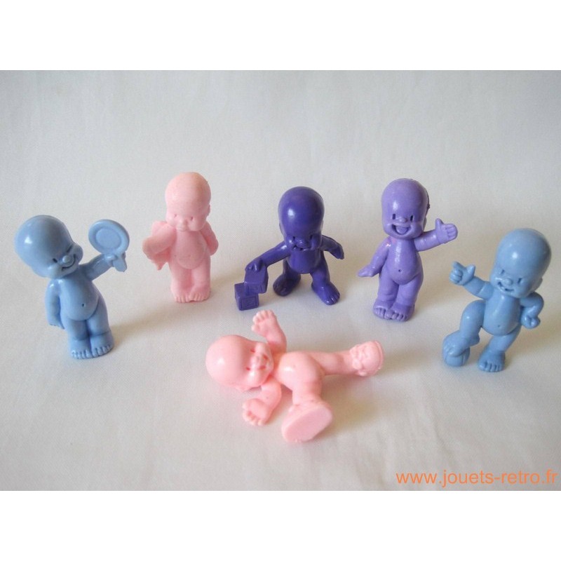 Lot De 6 Figurines Barbie Vintage McDonald's - Années 1991-1993, Occasion