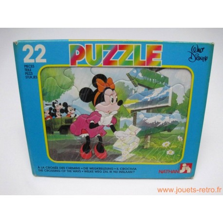 Puzzle Disney "A la croisée des chemins" Nathan 1986