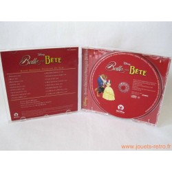 "La Belle et la Bête" cd BO dessin animé Disney