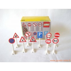 Les panneaux de signalisation Lego 6315
