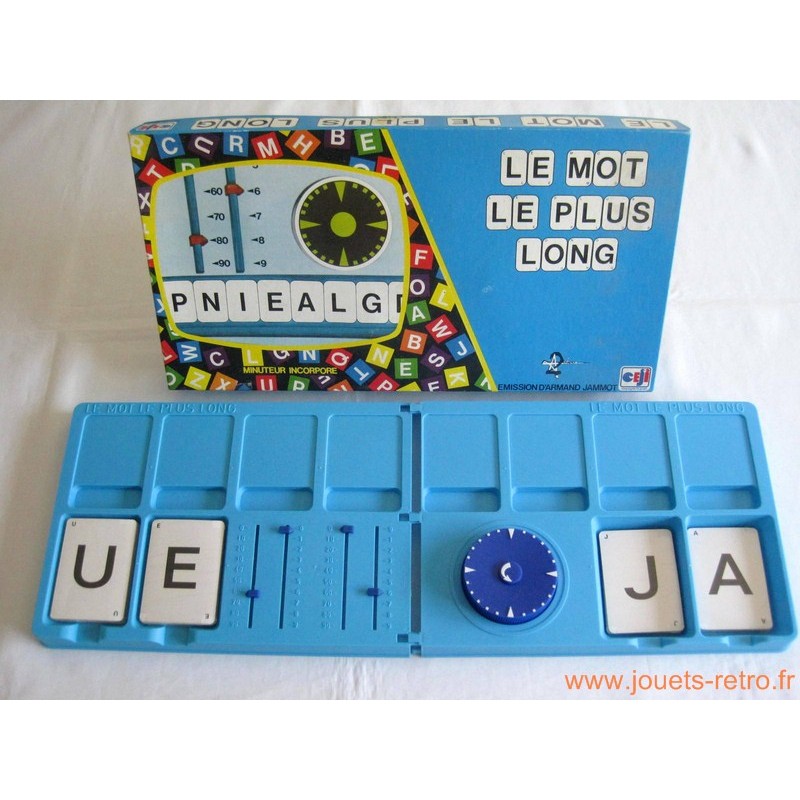 Le Mot Le Plus Long Jeu CEJI 1976 NEUF Jouets R tro Jeux De Soci t Le mot le plus long jeu ceji 1976 neuf jouets r tro jeux de soci t