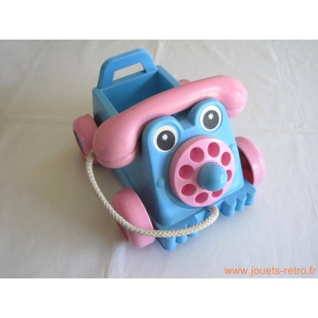Telephone a tirer fisher price, jouets 1er age