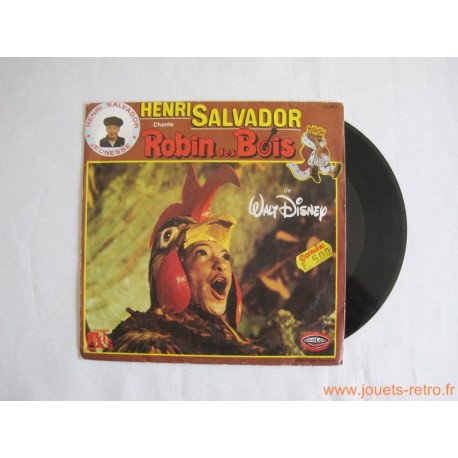 "Robin des Bois" Henri Salvador - 45T Disque vinyle 