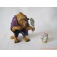 Lot figurines "La Belle et la Bête"