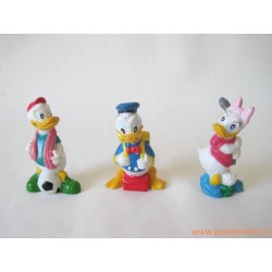 Lot figurines Disney Donald Daisy