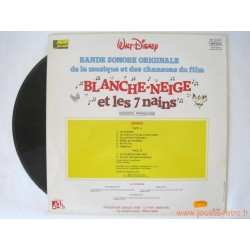 "Blanche neige et les 7 nains" bande originale - disque 33t