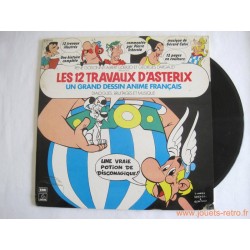Les 12 travaux d'Astérix - disque vinyle 33 T